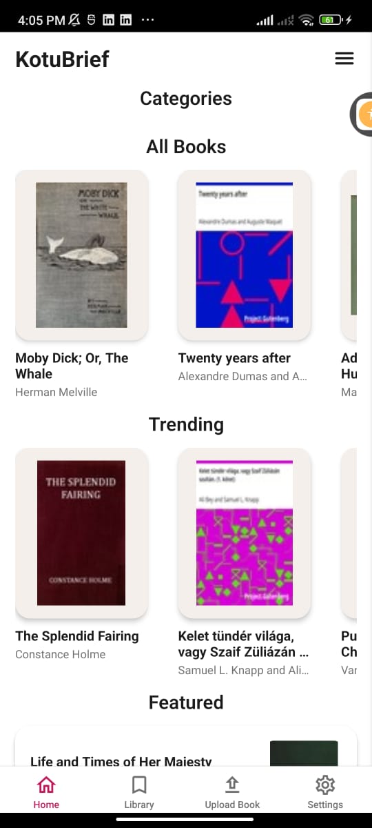 AI Book Summary Generator screen 5